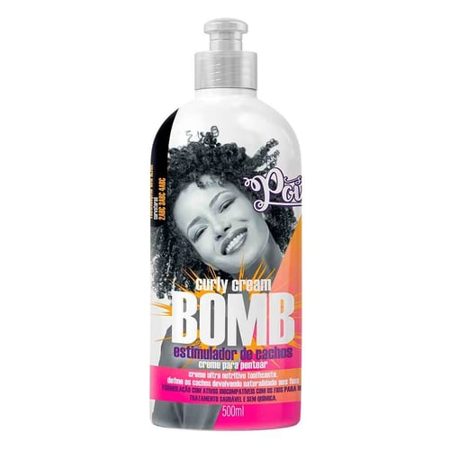 Imagem do produto Estimulador De Cachos Soul Power Curly Cream Bomb 500Ml