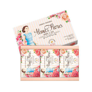 Imagem do produto Estojo - Alma De Flores Champagne Com 3 130 Gramas Referencia 692