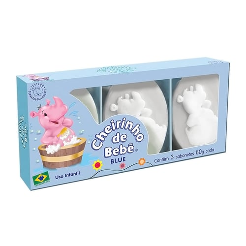 Estojo - Ch.bebe Blue 3 Sab. 80G.