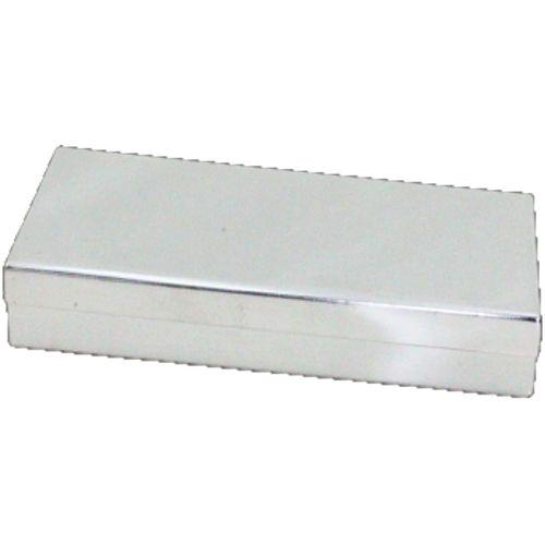 Estojo Em Aço Inox Liso 10,5 X 9 X 2 Cm Açonox Flexinox