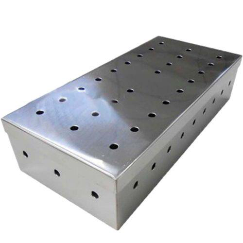 Imagem do produto Estojo Em Aço Inox Perfurado 26 X 12 X 6 Cm Flexinox