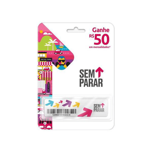 Imagem do produto Etiqueta Eletrônica Stick Sem Parar Com R$50 De Crédito