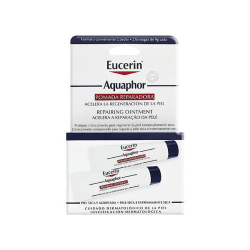 Creme Reparador Intensivo Eucerin Aquaphor 2 Unidades De 9G