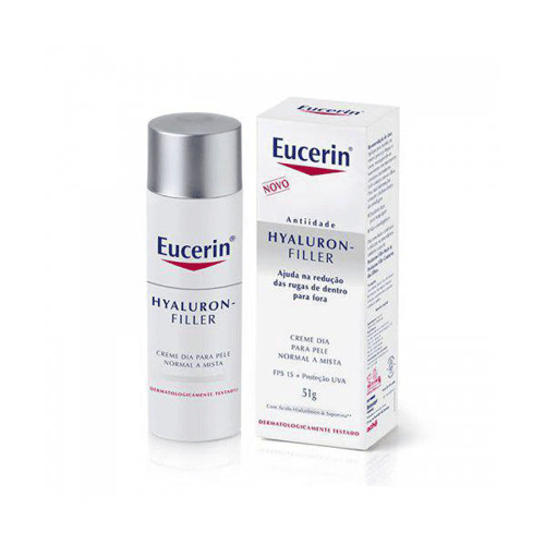 Eucerin - Hyaluron Filler Dia Pele Normal A Mista Com 51 Gramas