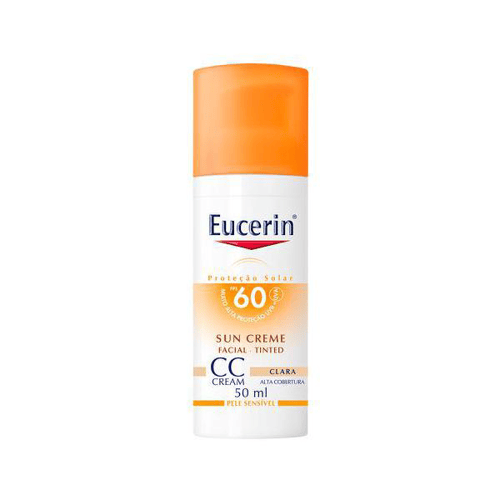 Eucerin Protetor Solar Cc Cream Tinted Claro Fps60 50Ml