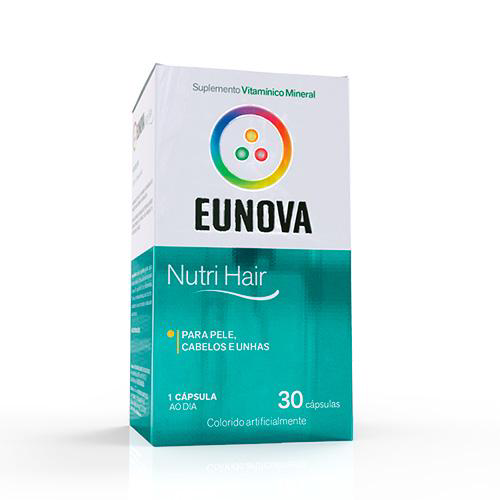 Eunova Nutri Hair Com 30 Cápsulas