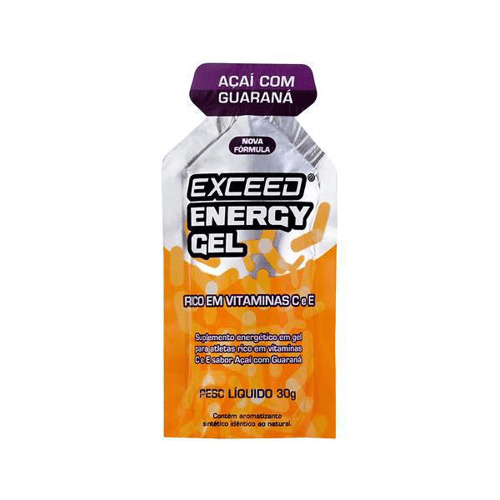 Imagem do produto Exceed Gel Açaí Com Guaraná 300G