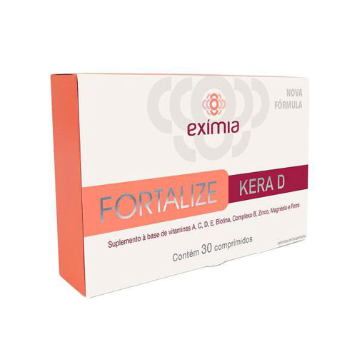 Eximia Fortalize Kera D 30 Comprimidos Farmoquímica