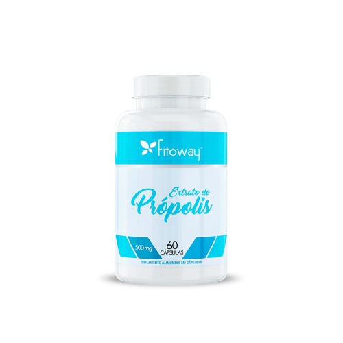 Extrato De Própolis Fitoway 500Mg Com 60 Cápsulas