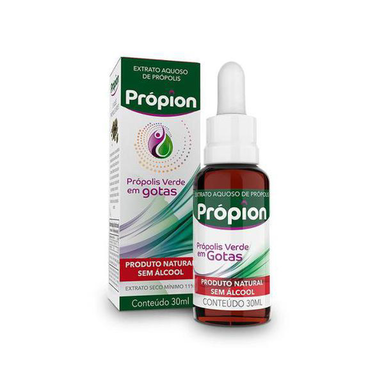 Imagem do produto Extrato De Própolis Própion Gotas Com 30Ml