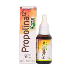 Extrato De Própolis Propolina Misto Orgnico Gotas 30Ml