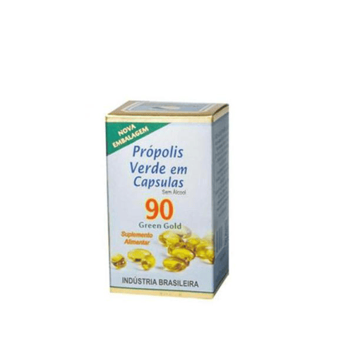 Extrato De Propolis Verde 90 Cápsulas Apis Brasil