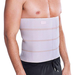 Imagem do produto Faixa Elástica Abdominal 4 Gomos Ksn101 Bege Tam P Kestal