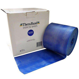 Imagem do produto Faixa Elástica Para Exercícios Theraband Azul Extra Forte Metro Chantal
