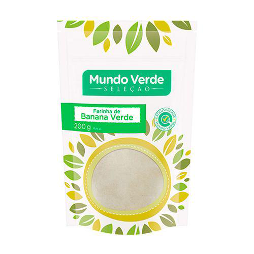 Imagem do produto Farinha De Banana Verde Mundo Seleção 200G