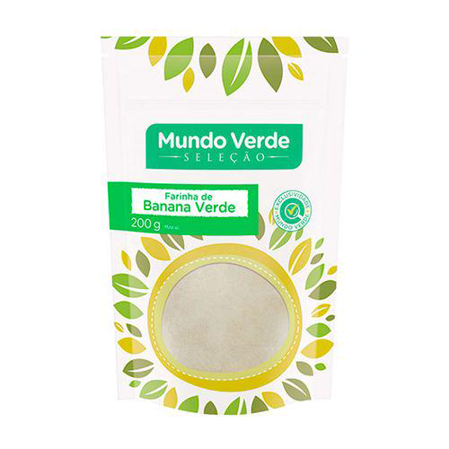 Farinha De Banana Verde Mundo Seleção 200G