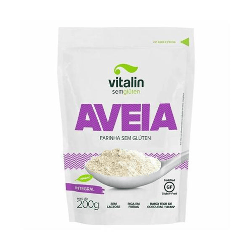 Imagem do produto Farinha Integral Sem Gluten Vitalin Aveia 200G