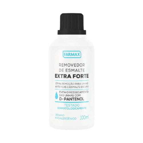 Farmax Removedor De Esmaltes Extra Forte 100Ml