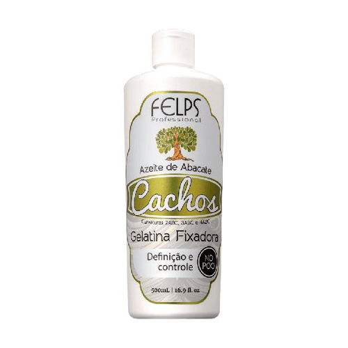 Imagem do produto Felps Professional Cachos Gelatina Fixadora Azeite De Abacate 500G