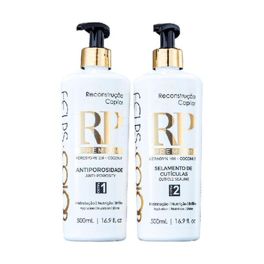 Imagem do produto Felps Professional Rp Premium Tratamento De Reconstrução Capilar 2X 500Ml