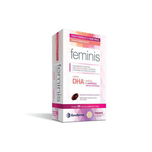 Feminis Dha Com 30 Cápsulas Gelatinosas Moles