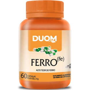 Imagem do produto Ferro 60 Cáps Duom