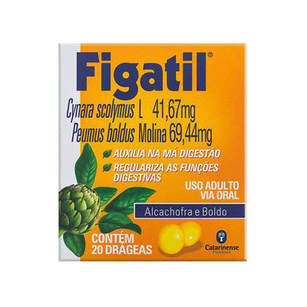 Figatil - 20 Drágeas