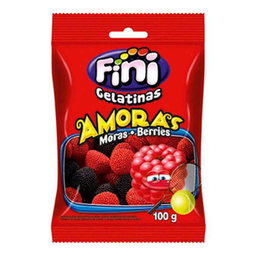 Bala de Gelatina Fini Amoras 15g