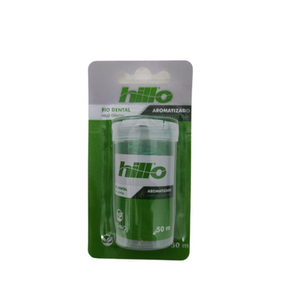 Fio Dental Aromatizado Hillo Hortelã Vegano 50M