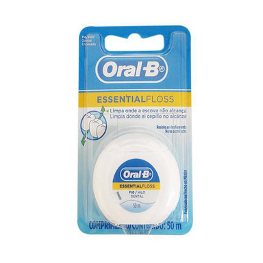 Fio Dental - Oral B Encerado 50Mt