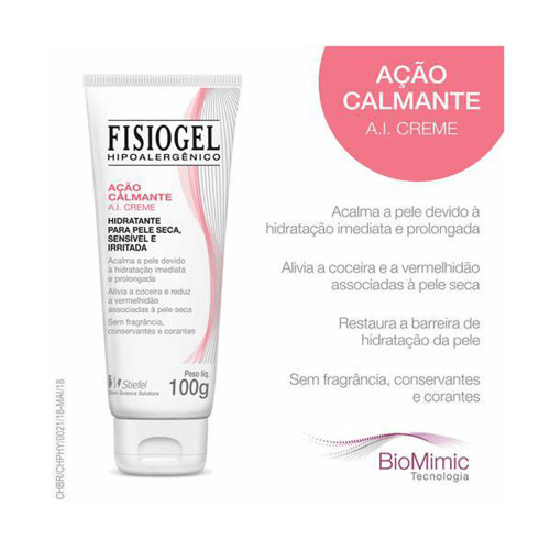 Fisiogel A.i. Creme Ação Calmante 100G