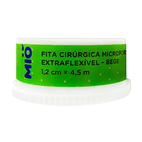 Fita Cirúrgica Microporosa Mió Extra Flexível Bege 1