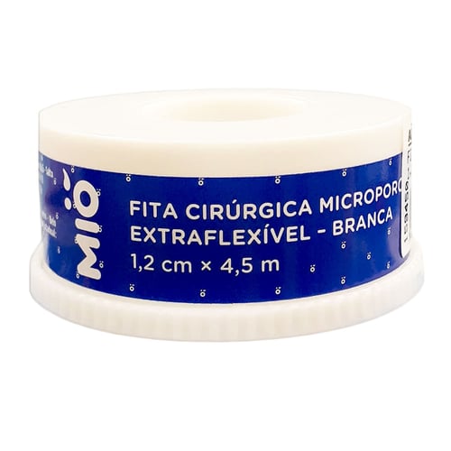 Imagem do produto Fita Cirúrgica Microporosa Mió Extra Flexível Branca 1
