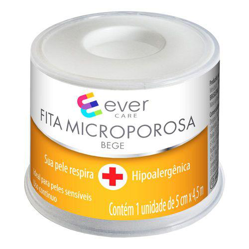 Imagem do produto Fita Ever Care Microporo Bege 5,0 X 4,5 1 Unidade