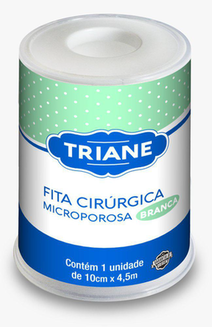 Fita Microporosa Hipoalergica Triane 10X4,5 Branco
