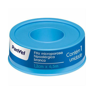 Imagem do produto Fita Microporosa Panvel Hipoalergenica Trasparente 12,5Mmx4,5M