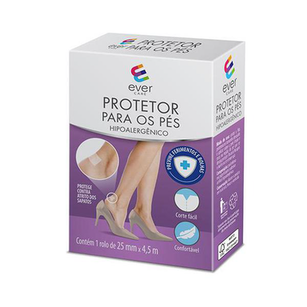 Imagem do produto Fita Protetora Para Os Pés Ever Care Rolo De 25Mm X 4,5M