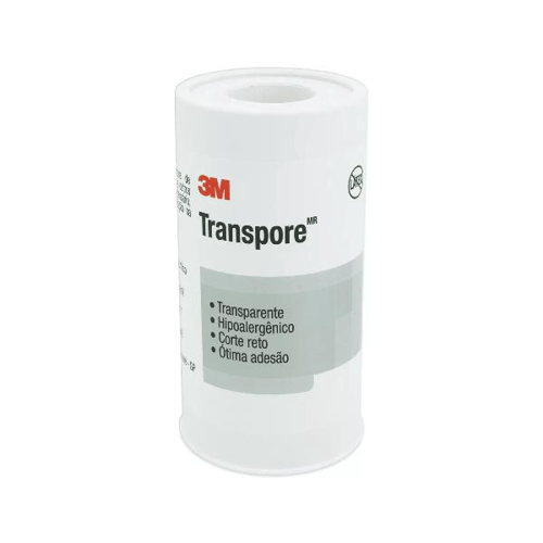 Imagem do produto Fita Transpore 3M Adesiva Hipoalergenica Sem Latex