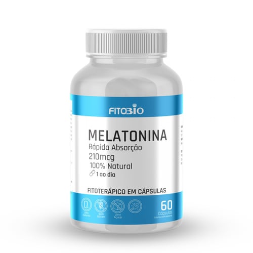 Fitobio Melatonina 210Mg 60''S