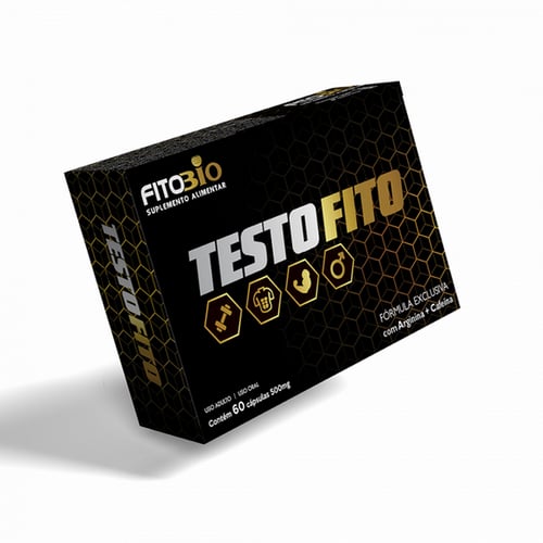 Imagem do produto Fitobio Testo Fito 500Mg 60Caps