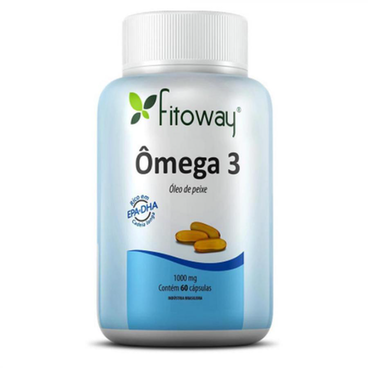 Fitoway Omega 3 C 120 Caps Fitoway Omega 3 1000Mg Com 120 Capsulas