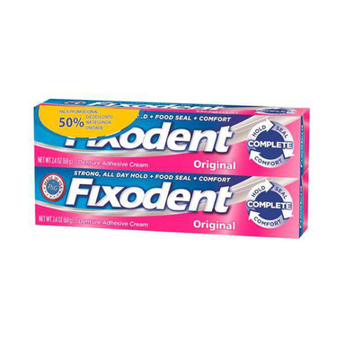 Imagem do produto Fixodent Original 68G Com 2 Unidades Preco Promocional