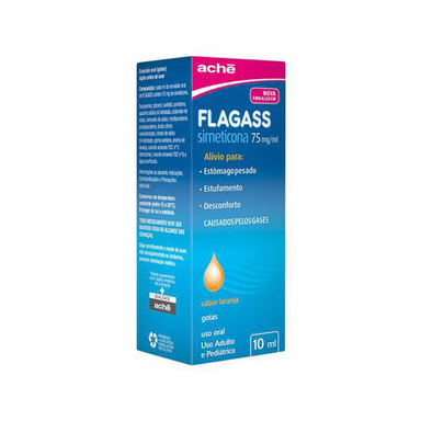 Flagass 75Mg/Ml Gotas Com 10Ml