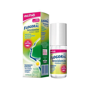 Flogoral - Spray Cereja 30Ml