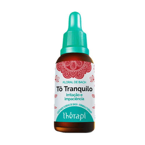 Imagem do produto Floral Irritação E Impaciência Tô Tranquilo Therapi 30Ml Thérapi