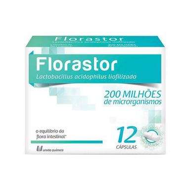 Florastor 200 Mg 12 Cápsulas