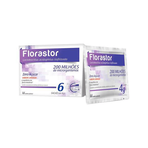 Florastor 200 Mg 6 Sachês