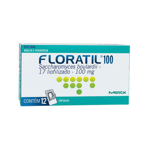 Floratil 100 Mg 12 Cápsulas - 100Mg 12 Cápsulas