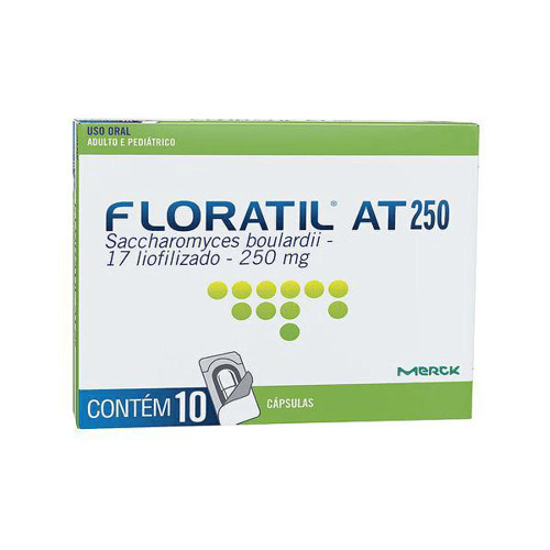 Floratil At 250Mg Com 10 Cápsulas