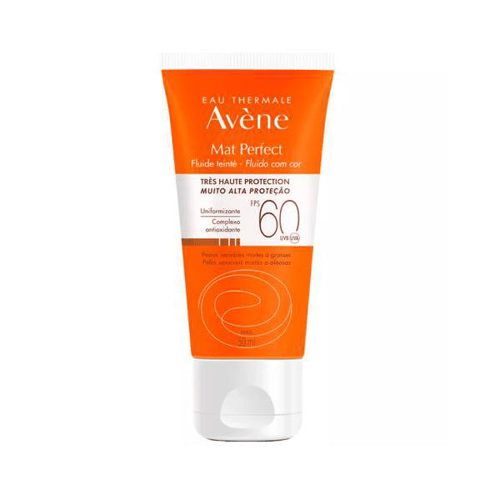 Protetor Solar Facial Avene Matte Perfect Com Cor FPS60 50Ml